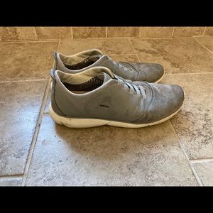 Men’s Geox Slip On Sneaker, Size 12, Gray